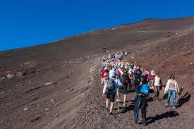 Hiking Fuji-yama 